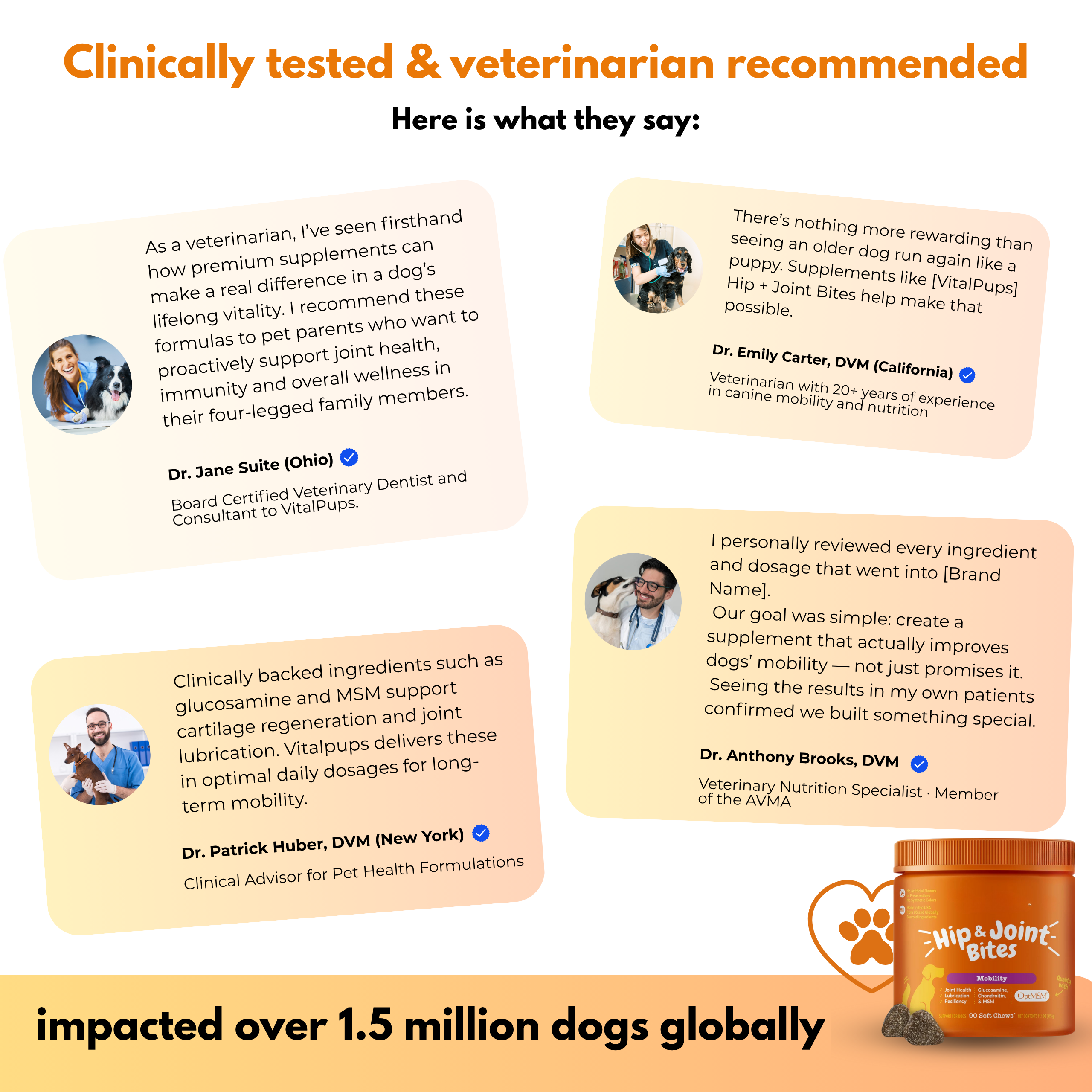 Hip & Joint Bites for Dogs