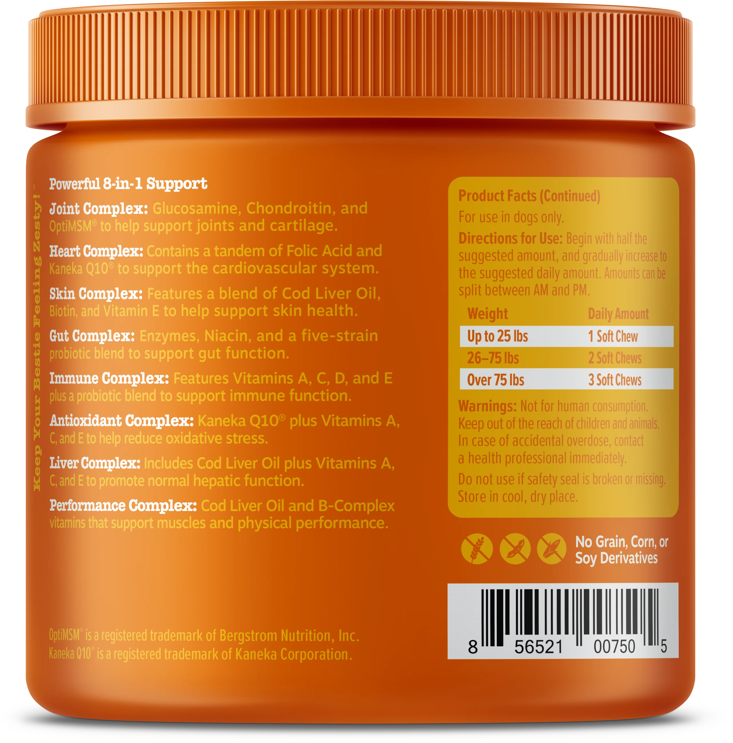 8-in-1 Multivitamin Bites for Dogs